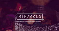 Desktop Screenshot of minagold.com